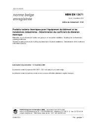NBN EN 13471:2001