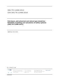 CEN ISO/TR 12489:2016