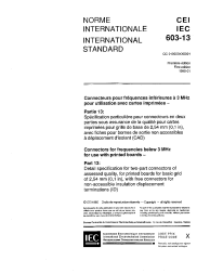 IEC 60603-13:1995