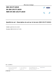 NBN EN ISO 25177:2019