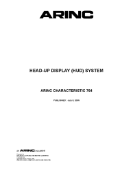 ARINC Characteristic 764:2005