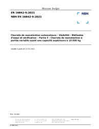 NBN EN 16842-5:2021