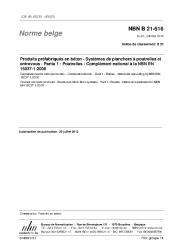 NBN B 21-616:2012