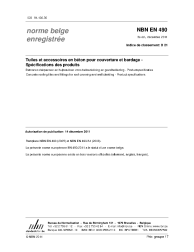 NBN EN 490:2011