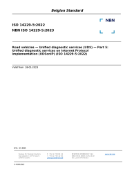 NBN ISO 14229-5:2023