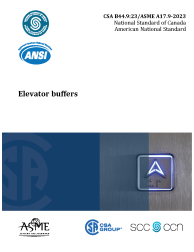 ASME CSA B44.9:23/ASME A17.9-2023