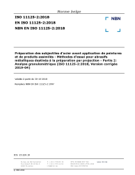 NBN EN ISO 11125-2:2018