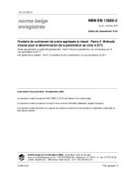 NBN EN 13880-2:2003