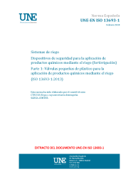 UNE-EN ISO 13693-1:2018