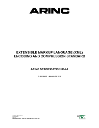 ARINC Specification 814-1:2019
