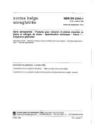 NBN EN 2545-1:1995