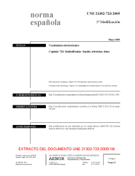 UNE 21302-723:2005/1M:2005 (R2015)