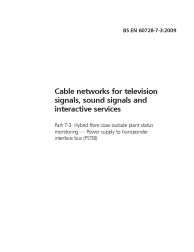 BS EN 60728-7-3:2009