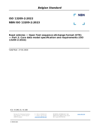 NBN ISO 13209-2:2023