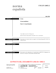 UNE-EN 13852-2:2006 (R2014)