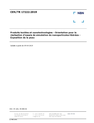 CEN/TR 17222:2019