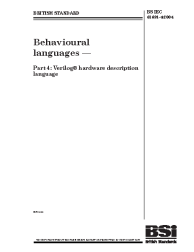 BS IEC 61691-4:2004 (COVERS)