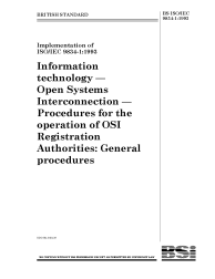 BS ISO/IEC 9834-1:1993
