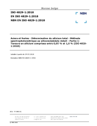 NBN EN ISO 4829-1:2018