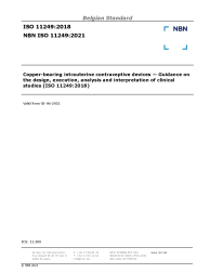 NBN ISO 11249:2021