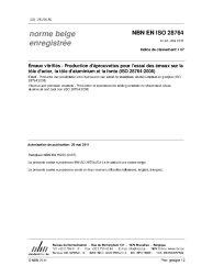 NBN EN ISO 28764:2011
