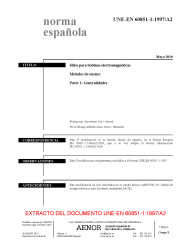 UNE-EN 60851-1:1997/A2:2010