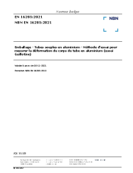 NBN EN 16285:2021