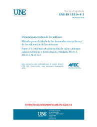 UNE-EN 15316-4-3:2018