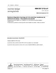 NBN EN 12753+A1:2010