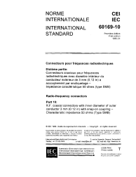 IEC 60169-10:1983
