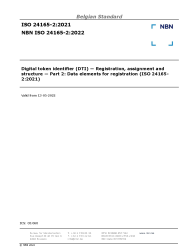 NBN ISO 24165-2:2022