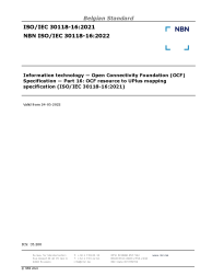 NBN ISO/IEC 30118-16:2022
