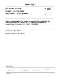 NBN EN ISO 12625-16:2024