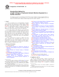 ASTM C1012/C1012M-12