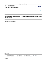NBN ISO 20251:2021