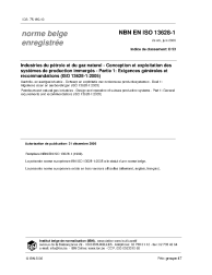 NBN EN ISO 13628-1:2006