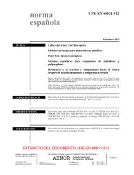 UNE-EN 60811-512:2012