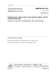NBN EN 4641-001:2009