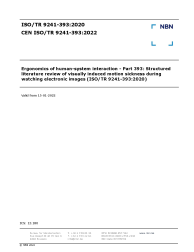 CEN ISO/TR 9241-393:2022