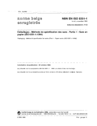 NBN EN ISO 8351-1:1996