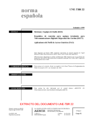 UNE-TBR 22:1999