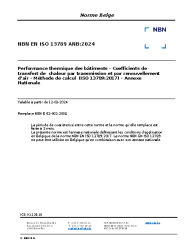 NBN EN ISO 13789 ANB:2024