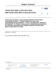 NBN ISO/IEC/IEEE 8802-3:2021/A13:2023