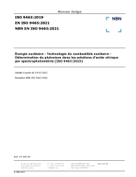 NBN EN ISO 9463:2021
