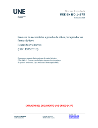 UNE-EN ISO 14375:2023