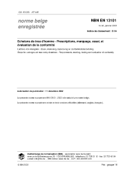 NBN EN 13101:2003