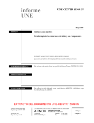 UNE-CEN/TR 15349:2007 IN