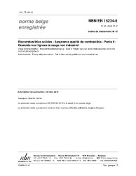 NBN EN 15234-6:2012