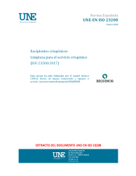 UNE-EN ISO 23208:2020