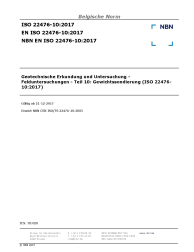 NBN EN ISO 22476-10:2017
